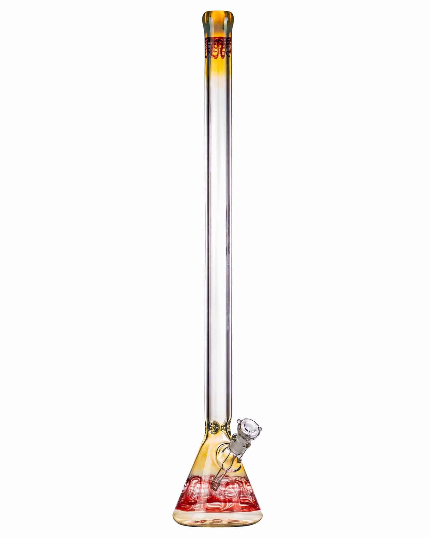 34" Super Tall Fumed Raked Beaker Bong - view 6