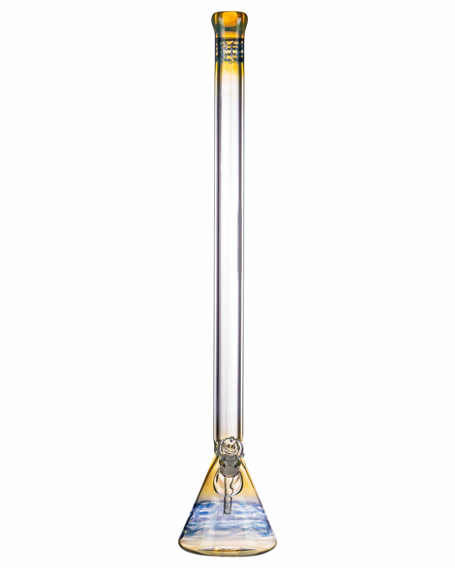 34" Super Tall Fumed Raked Beaker Bong - view 11