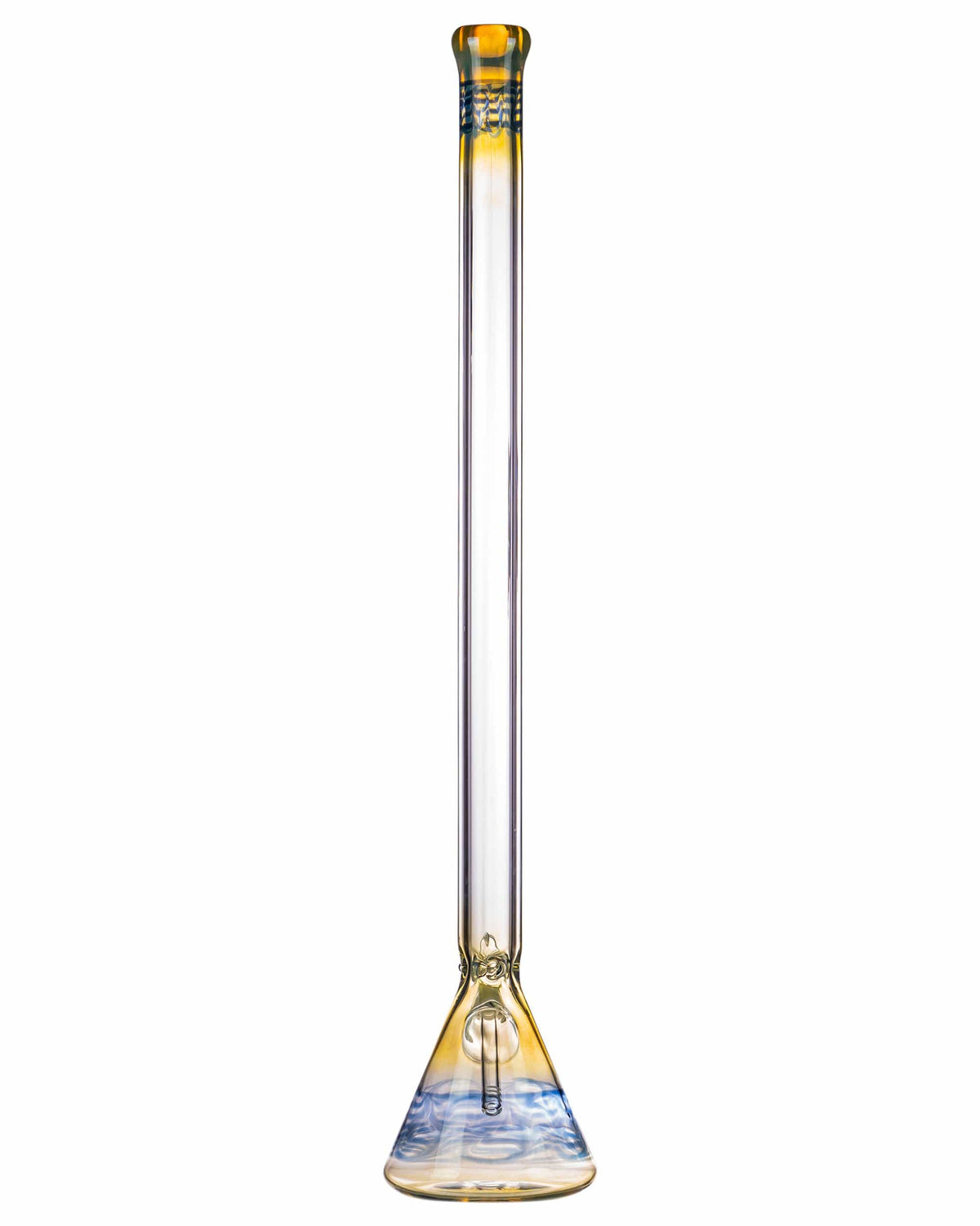 34" Super Tall Fumed Raked Beaker Bong - view 10