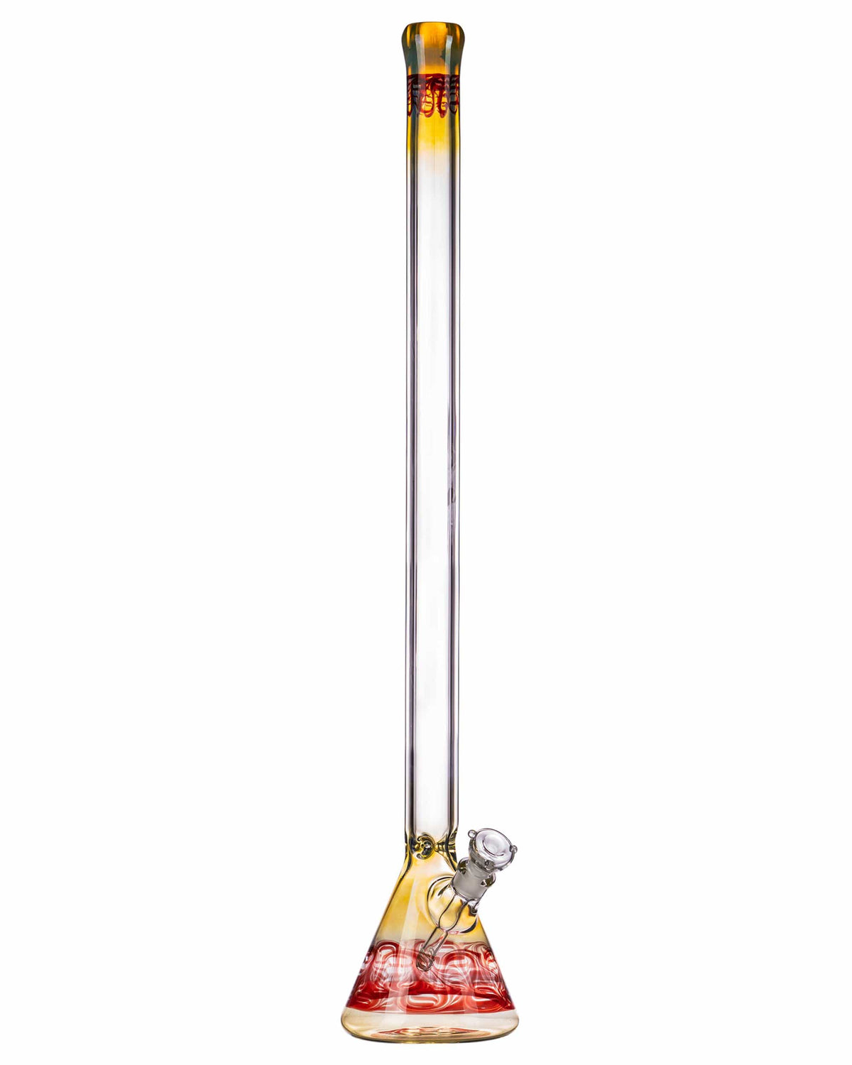 34" Super Tall Fumed Raked Beaker Bong - view 5