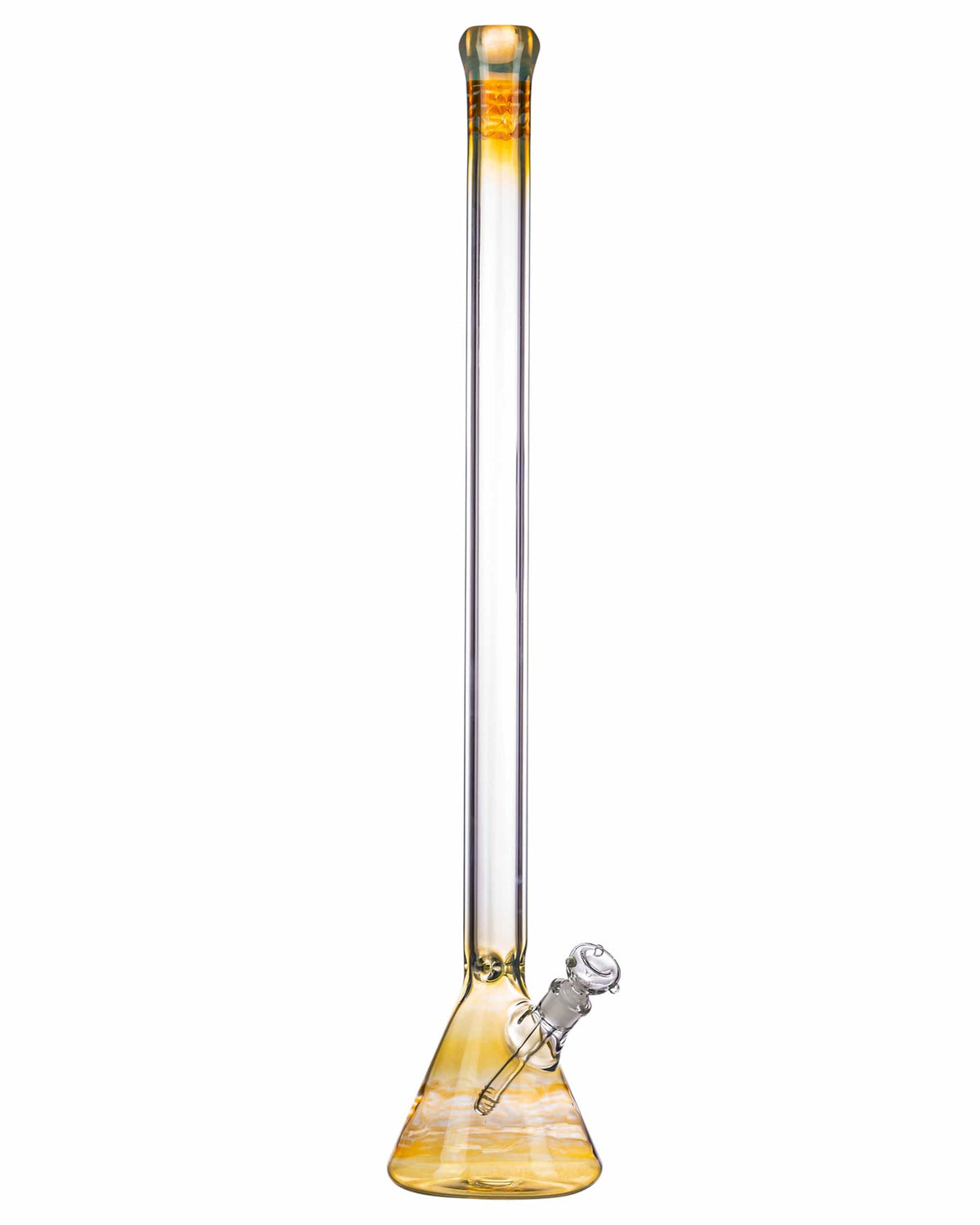 34" Super Tall Fumed Raked Beaker Bong - East Loud