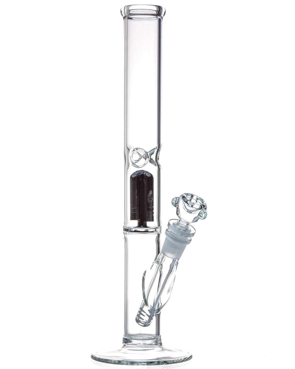 4 Arm Tree Perc Straight Tube Bong w/ Diffused Downstem - view 7