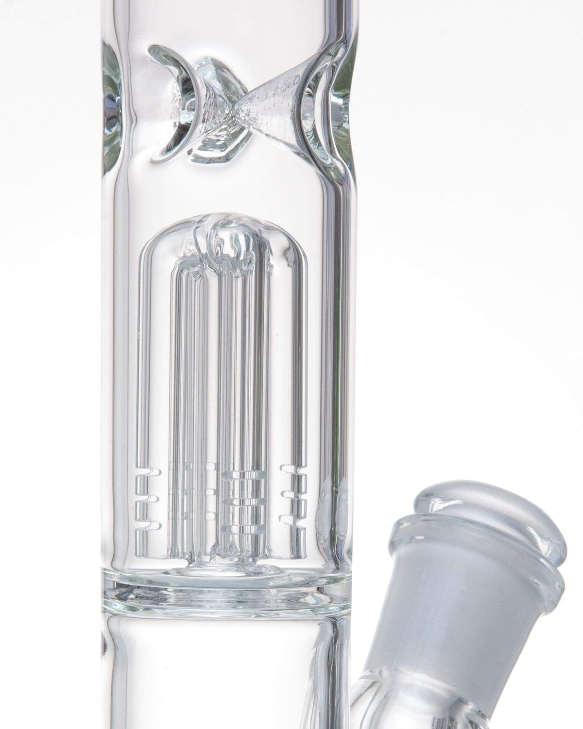 4 Arm Tree Perc Straight Tube Bong w/ Diffused Downstem - view 10