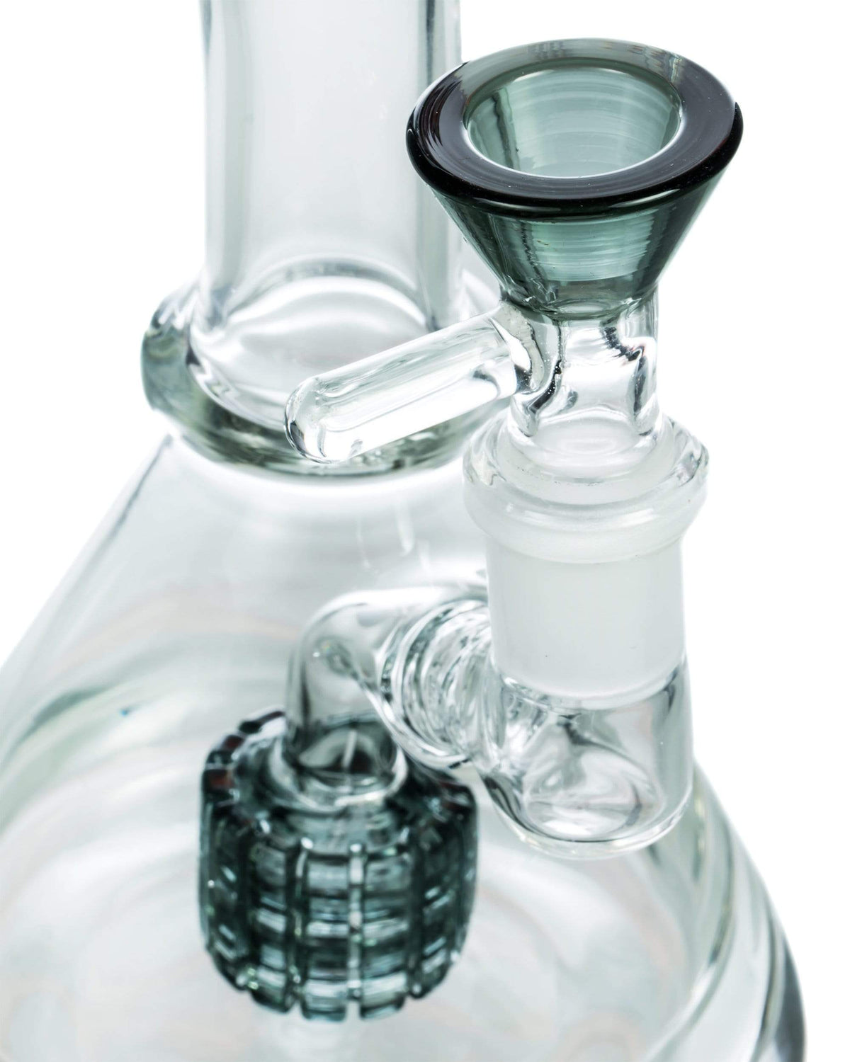 7" Bent Neck Matrix Perc Beaker Base Bong