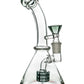 7" Bent Neck Matrix Perc Beaker Base Bong