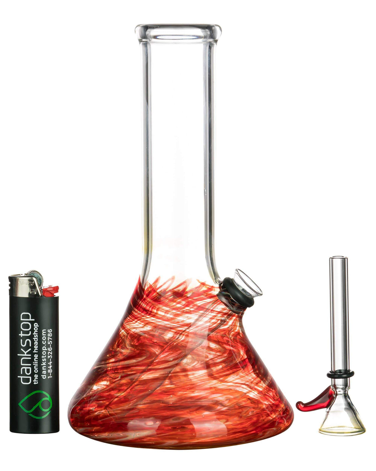 8" Raked Beaker Water Pipe - view 10