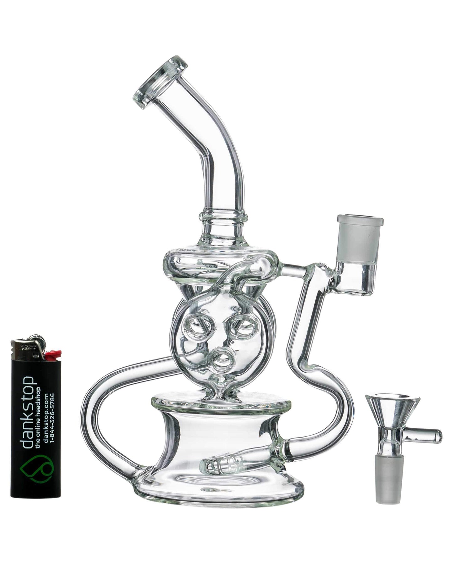 9" Double Swiss Recycler - view 6