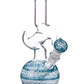 9" Raked Hook Horn Bubble Bong - view 7