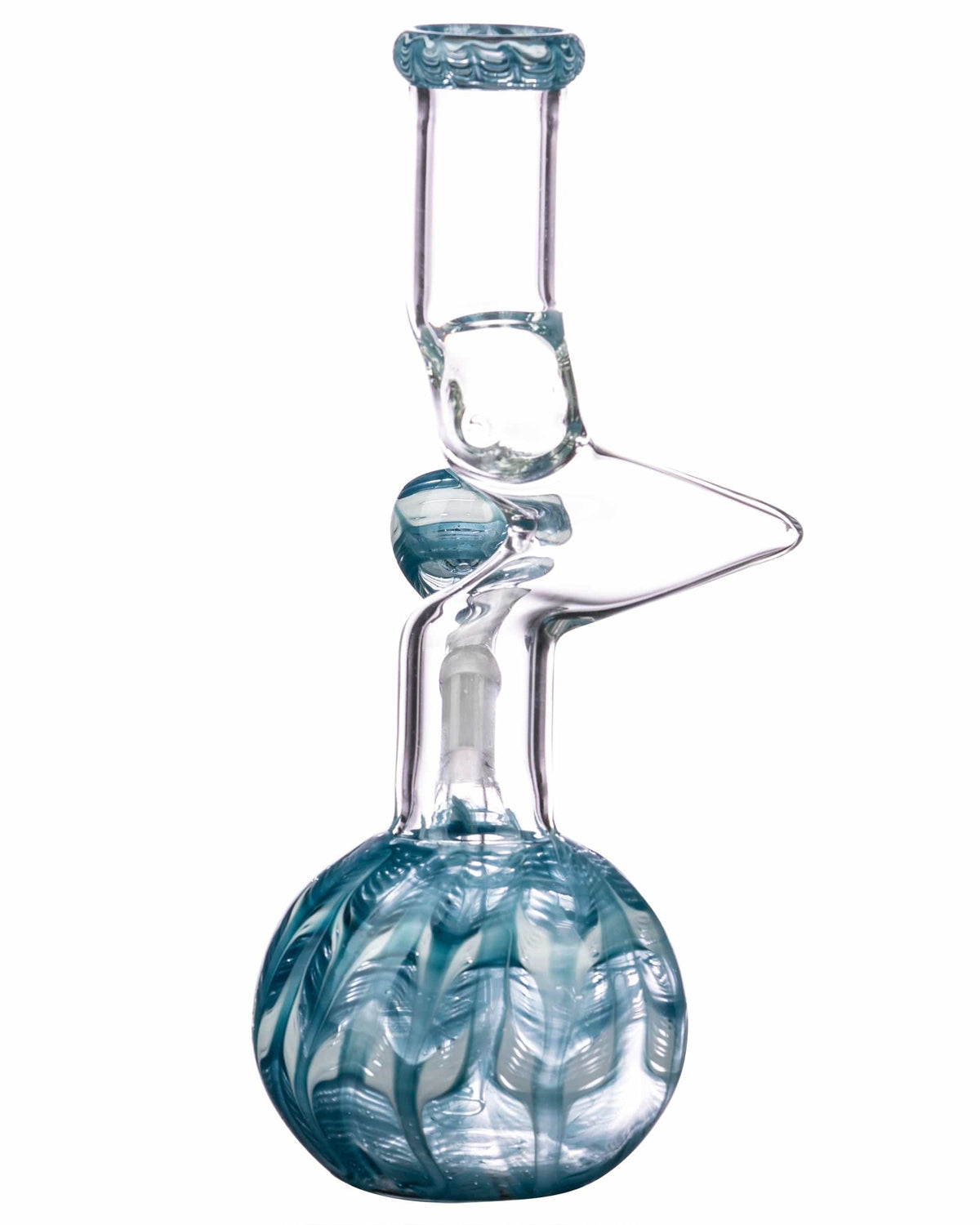 9" Raked Zig Zag Bubble Beaker - view 4
