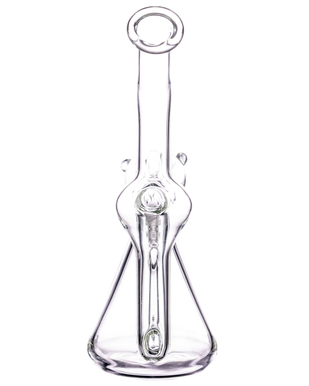Angled Recycler Bong - view 4