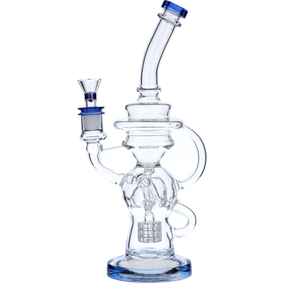 Bent Neck Matrix Recycler Water Pipe