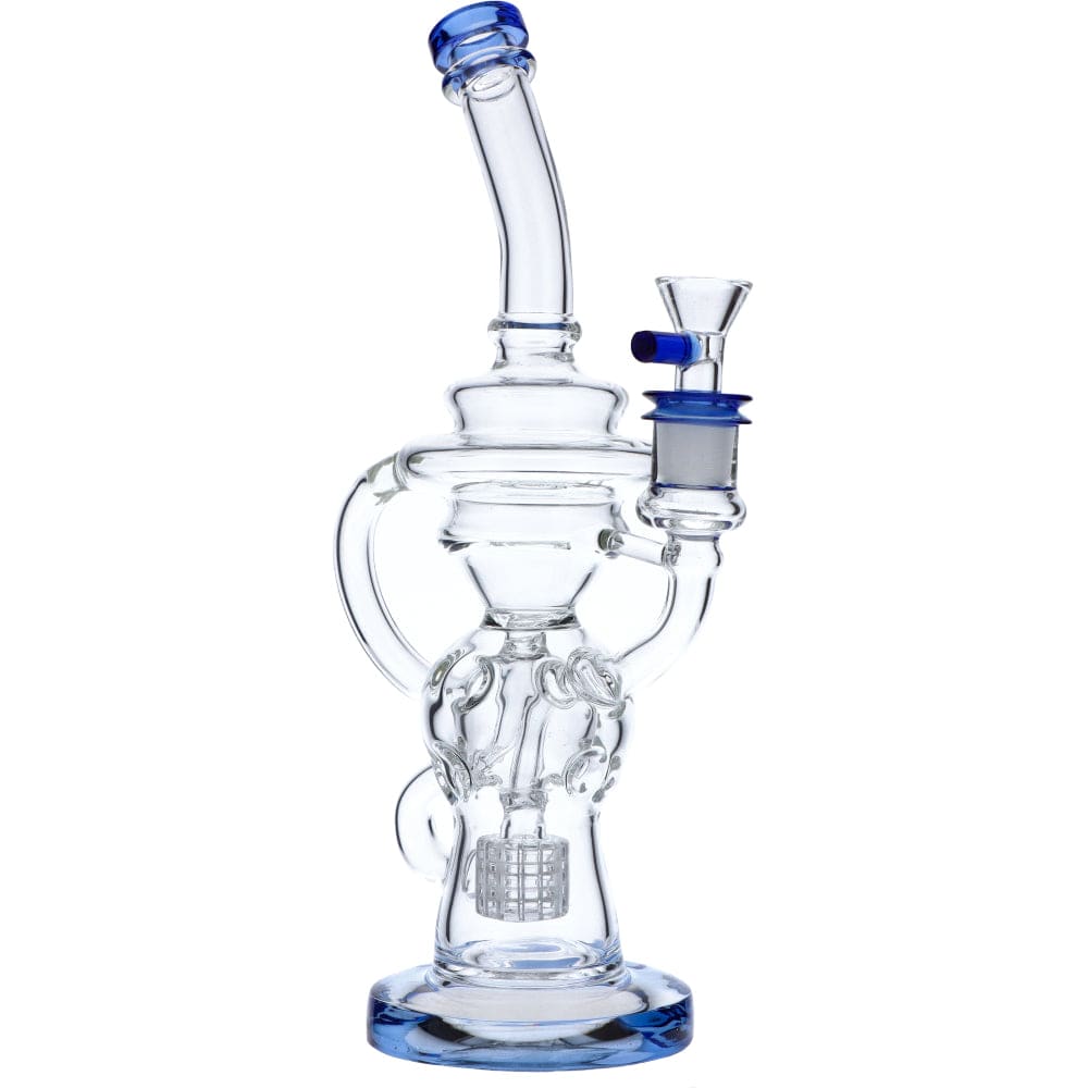 Bent Neck Matrix Recycler Water Pipe