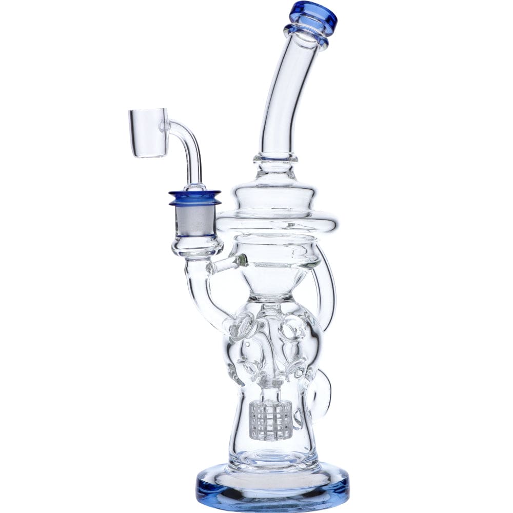 Bent Neck Matrix Recycler Water Pipe