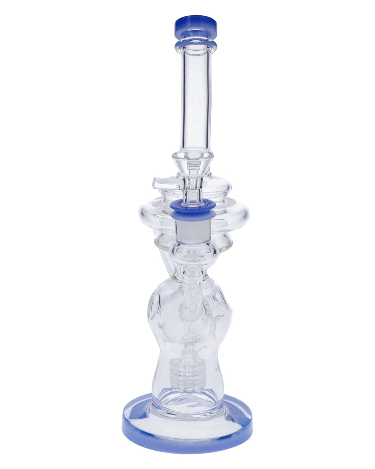 Bent Neck Matrix Recycler Water Pipe