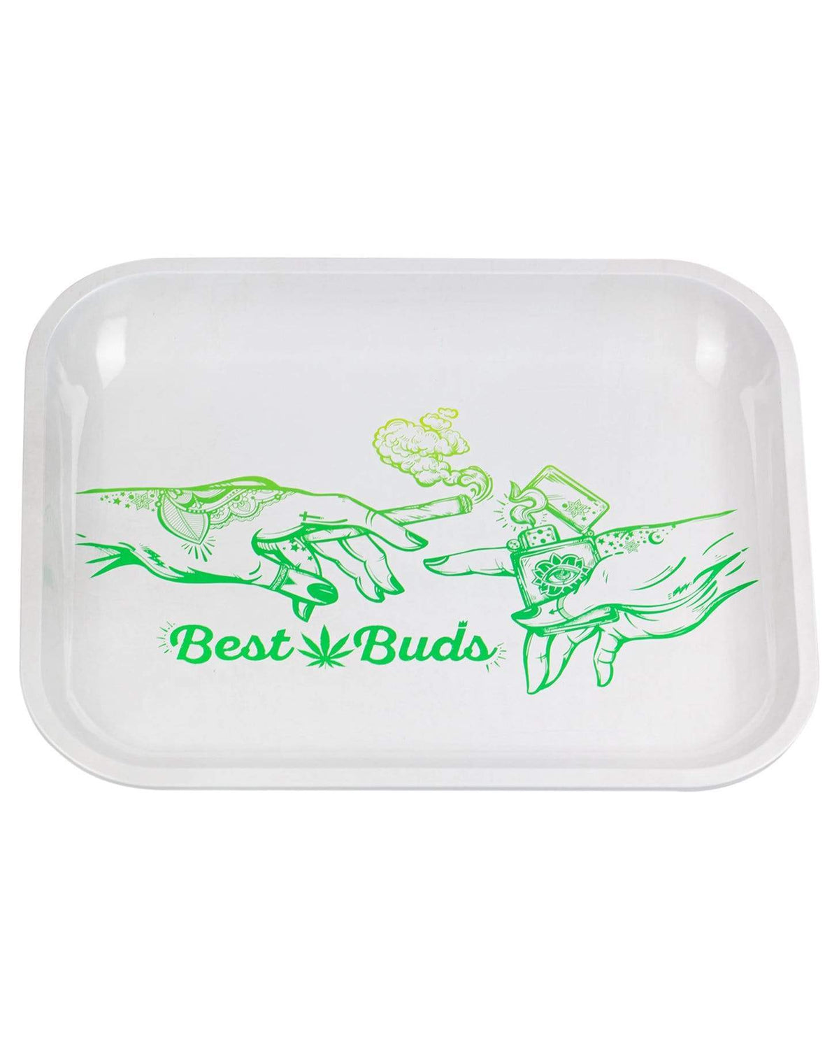 Best Buds Large Rolling Tray - East Loud