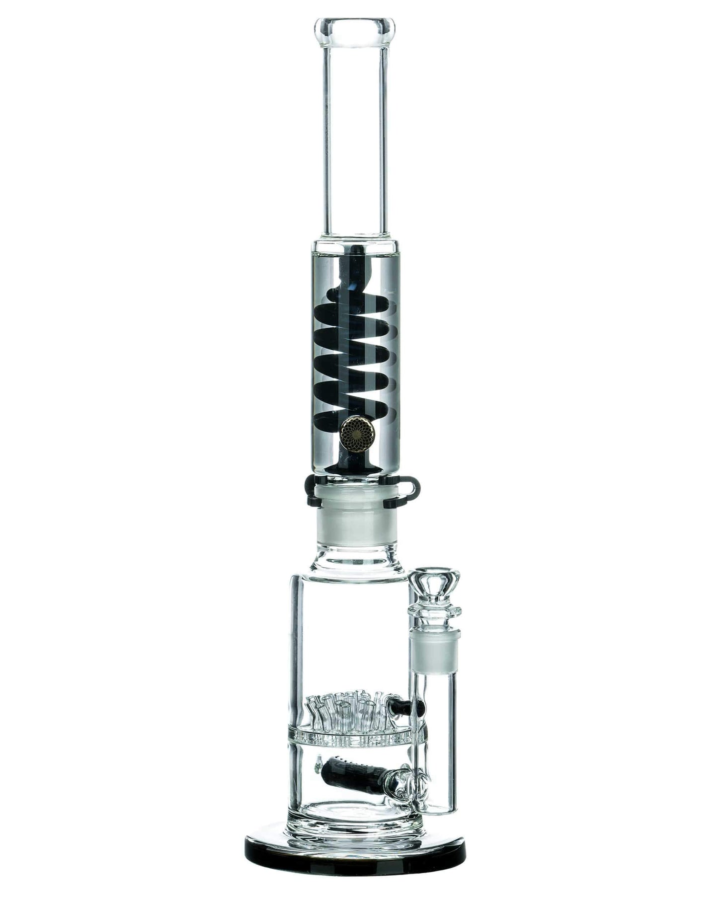 Big Sprinkler to Removable Glycerin Coil Bong - view 10