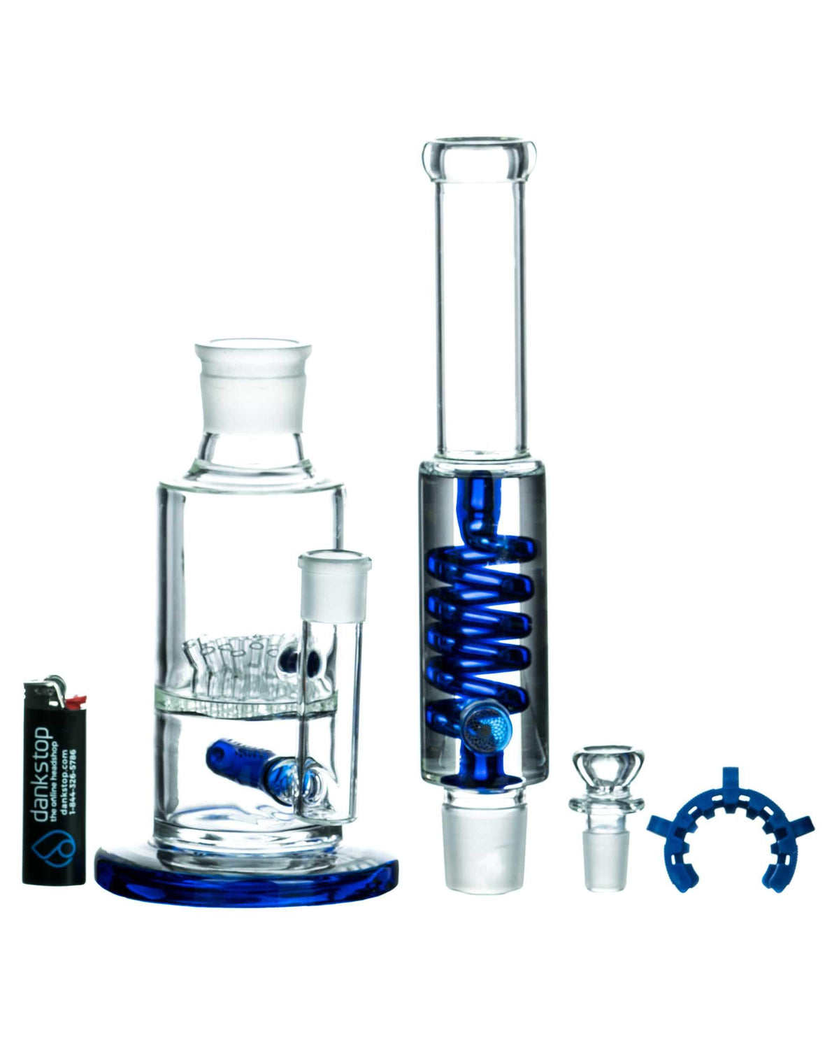 Big Sprinkler to Removable Glycerin Coil Bong - view 6