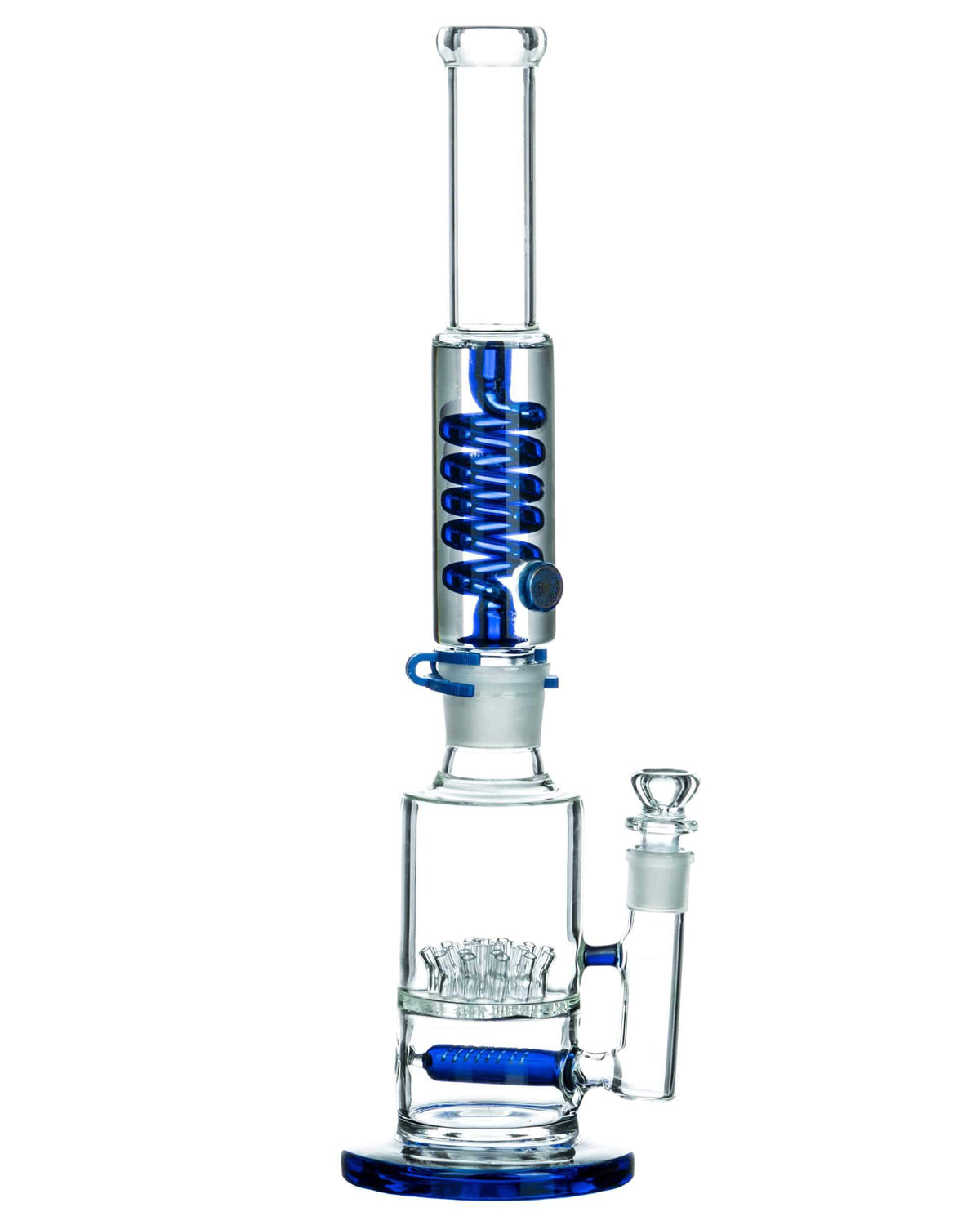 Big Sprinkler to Removable Glycerin Coil Bong - view 4