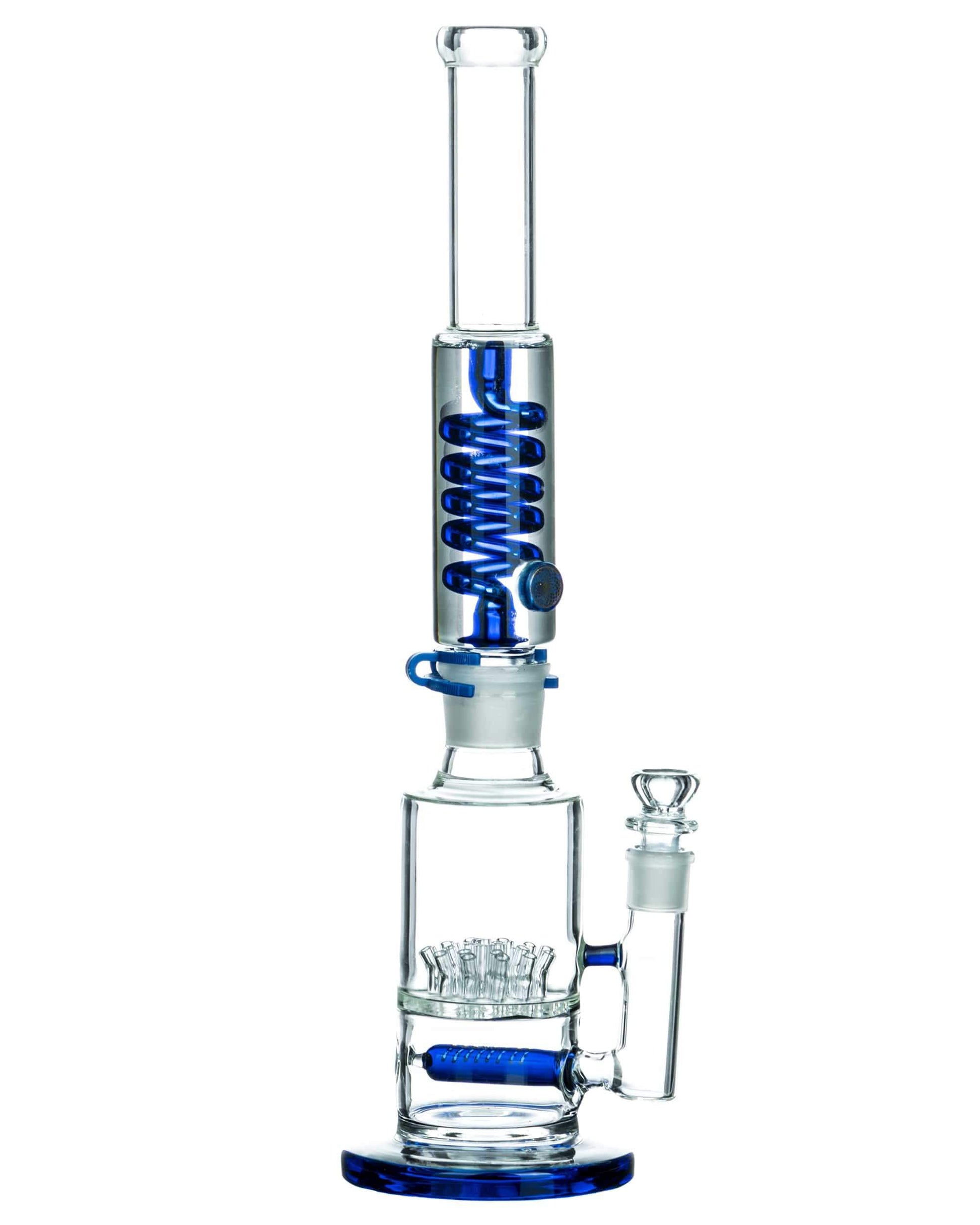 Big Sprinkler to Removable Glycerin Coil Bong - view 4