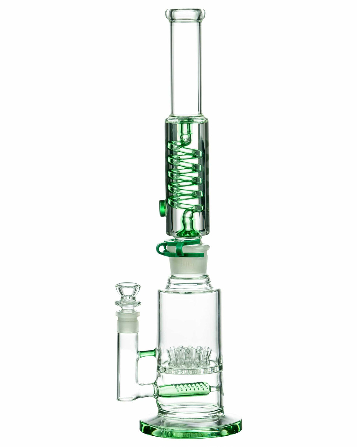 Big Sprinkler to Removable Glycerin Coil Bong - view 13