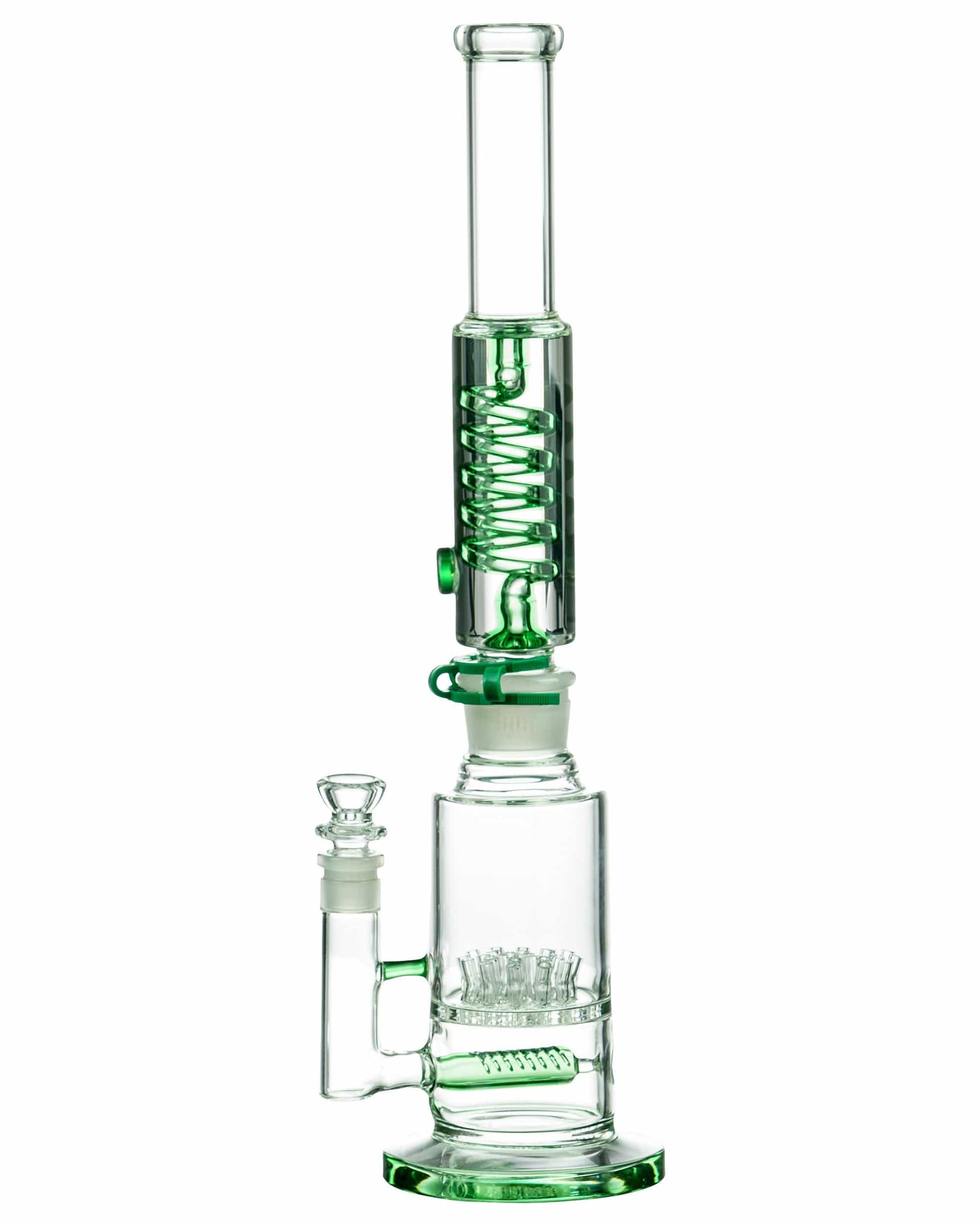 Big Sprinkler to Removable Glycerin Coil Bong - view 13