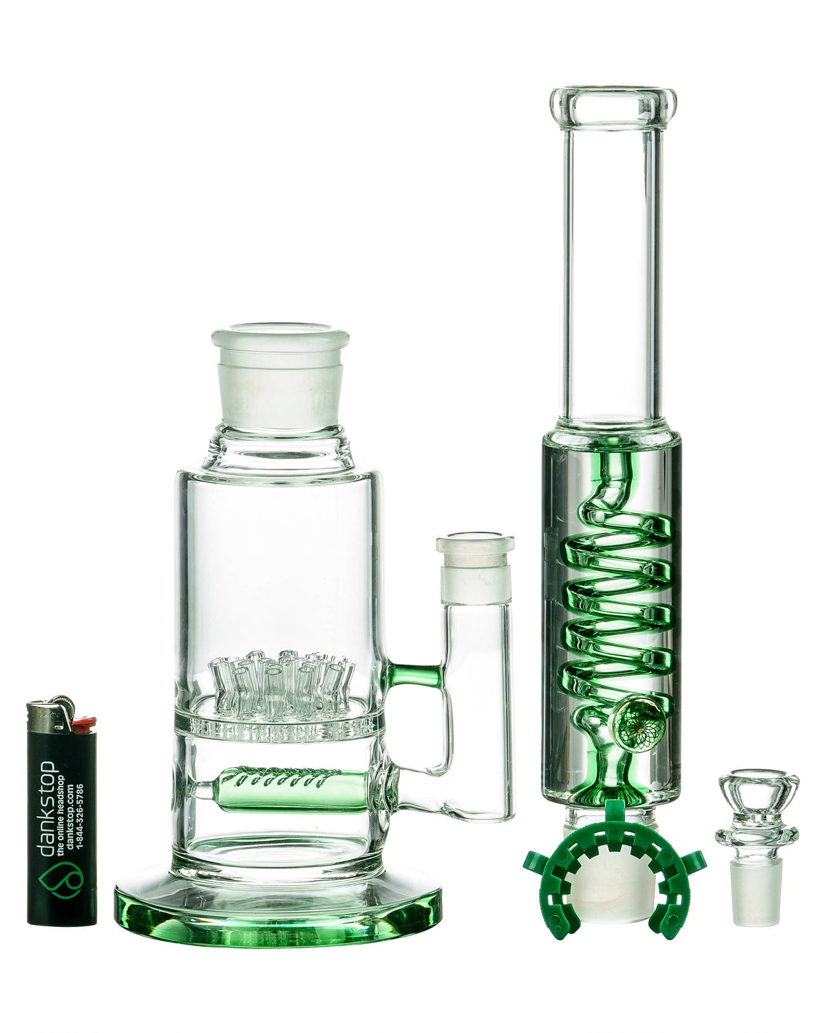 Big Sprinkler to Removable Glycerin Coil Bong - view 15