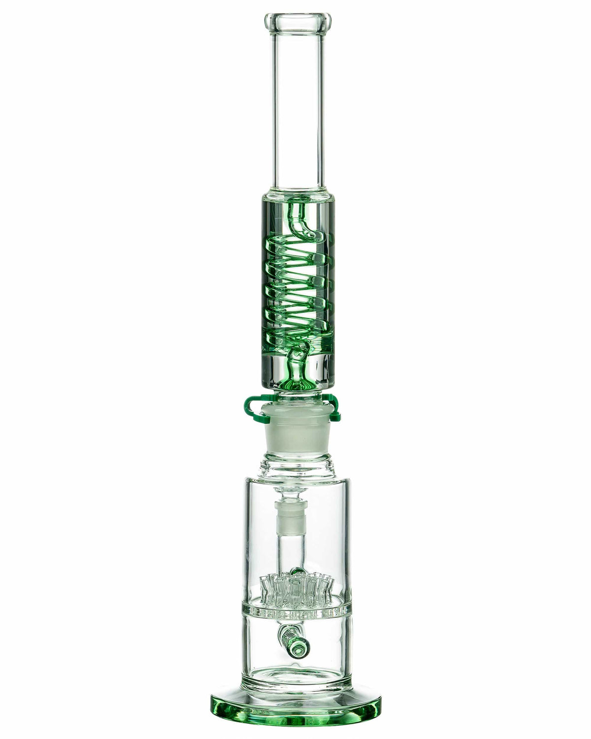 Big Sprinkler to Removable Glycerin Coil Bong - view 14