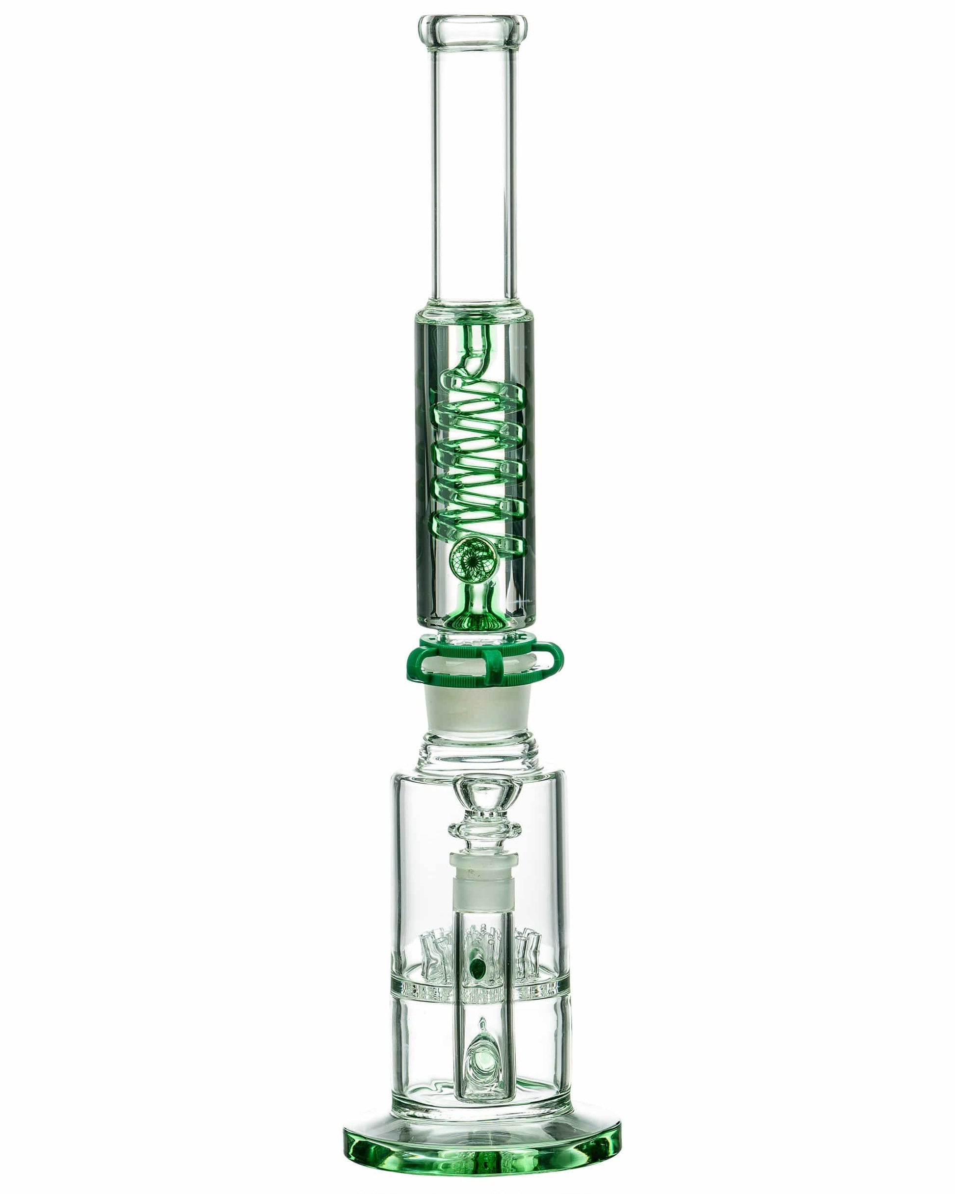 Big Sprinkler to Removable Glycerin Coil Bong - view 12