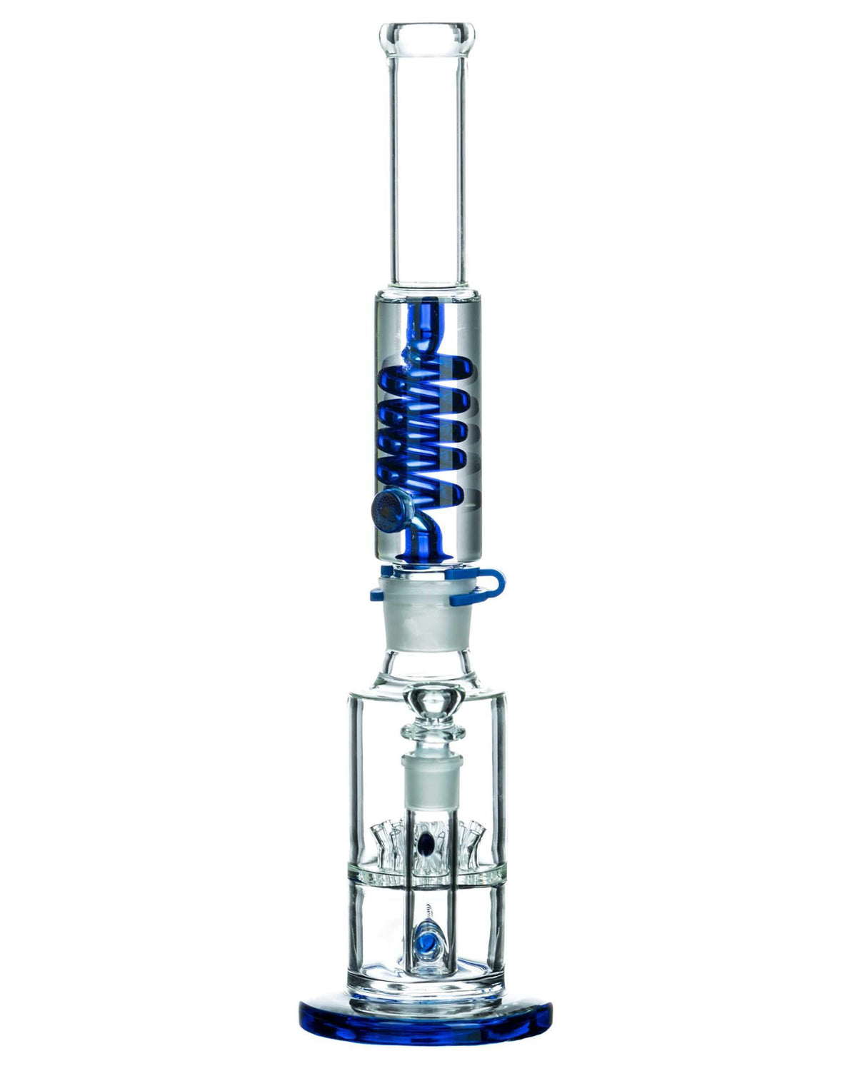 Big Sprinkler to Removable Glycerin Coil Bong - view 2