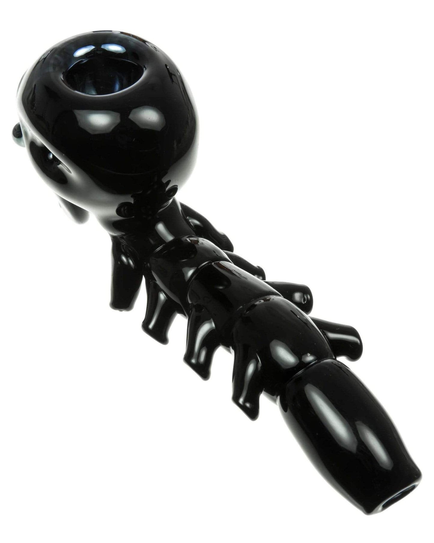 Black and Blue Skull Hand Pipe