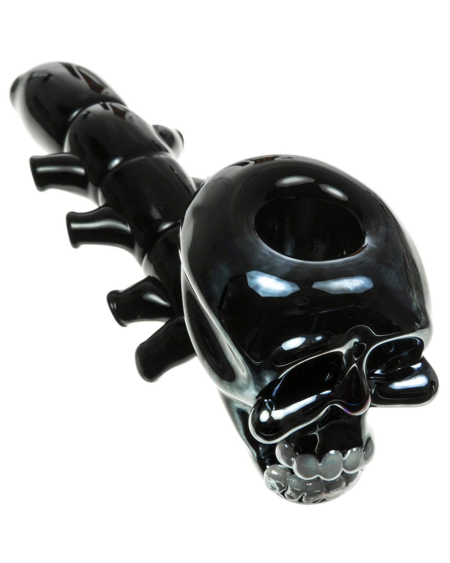 Black and Blue Skull Hand Pipe
