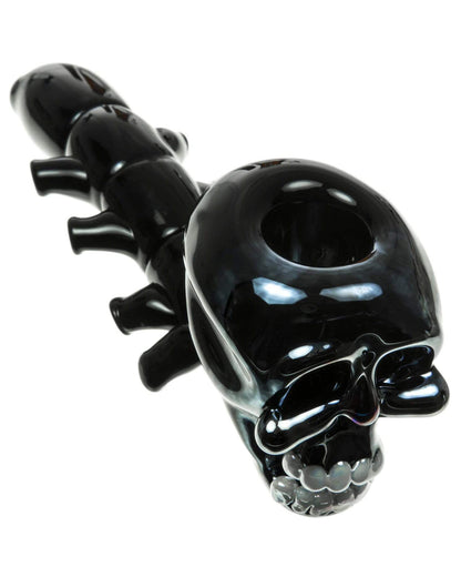 Black and Blue Skull Hand Pipe