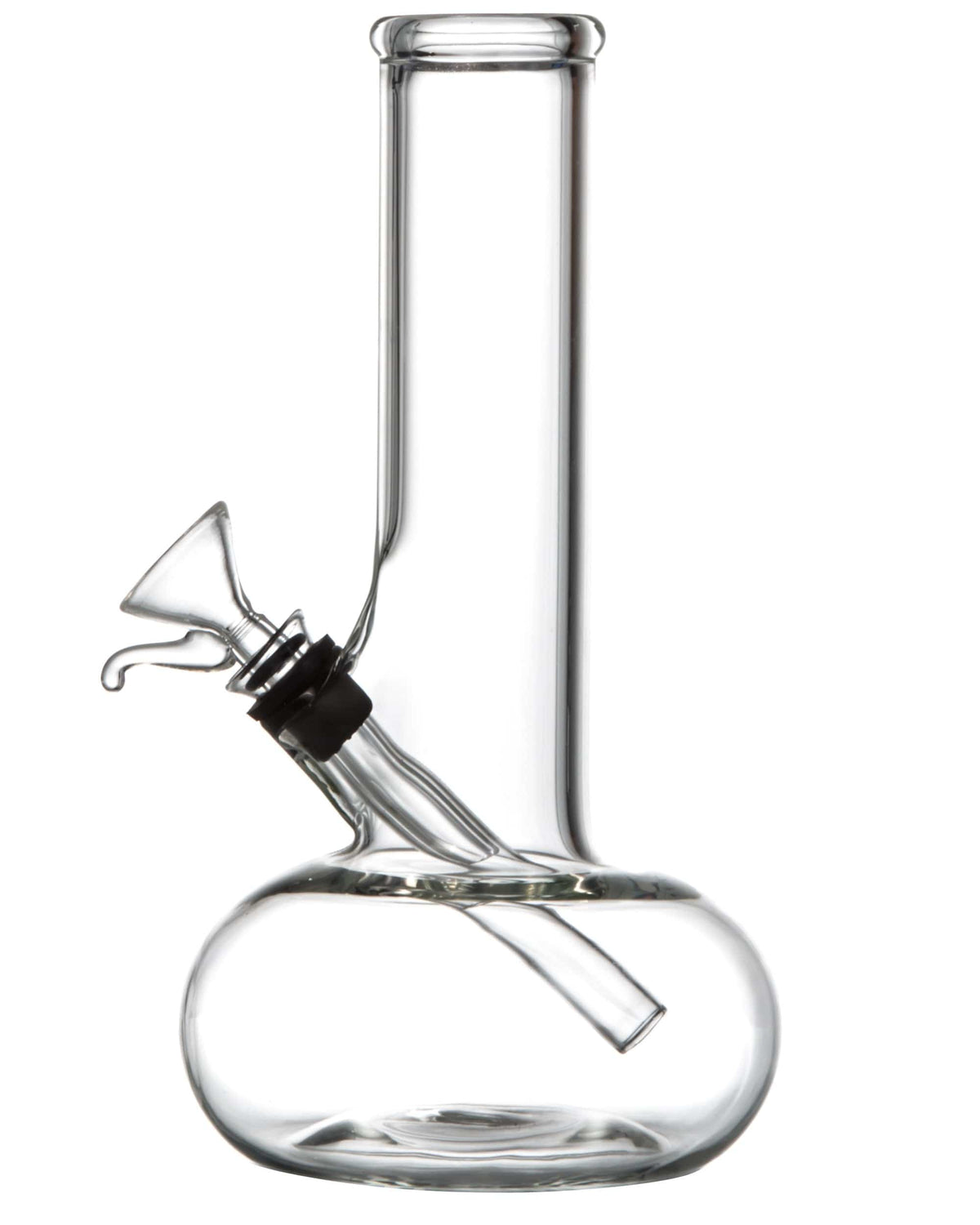 Clear Glass Buoy Base Beaker Bong