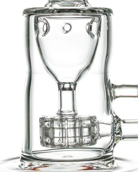 Clear Glass Incycler w/ Large Circ Perc