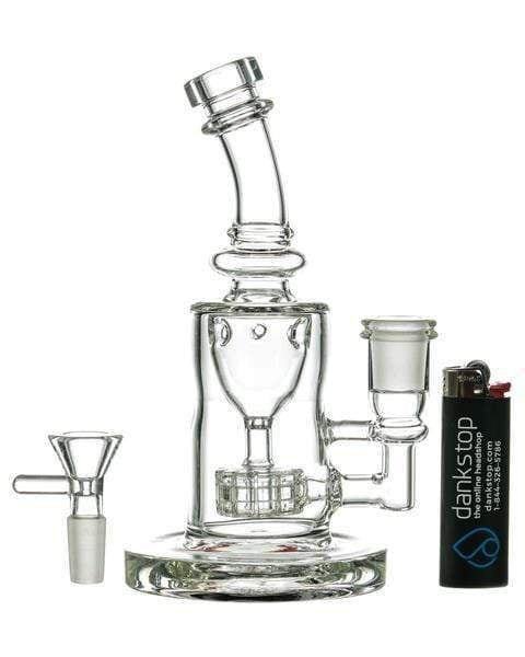 Clear Glass Incycler w/ Large Circ Perc