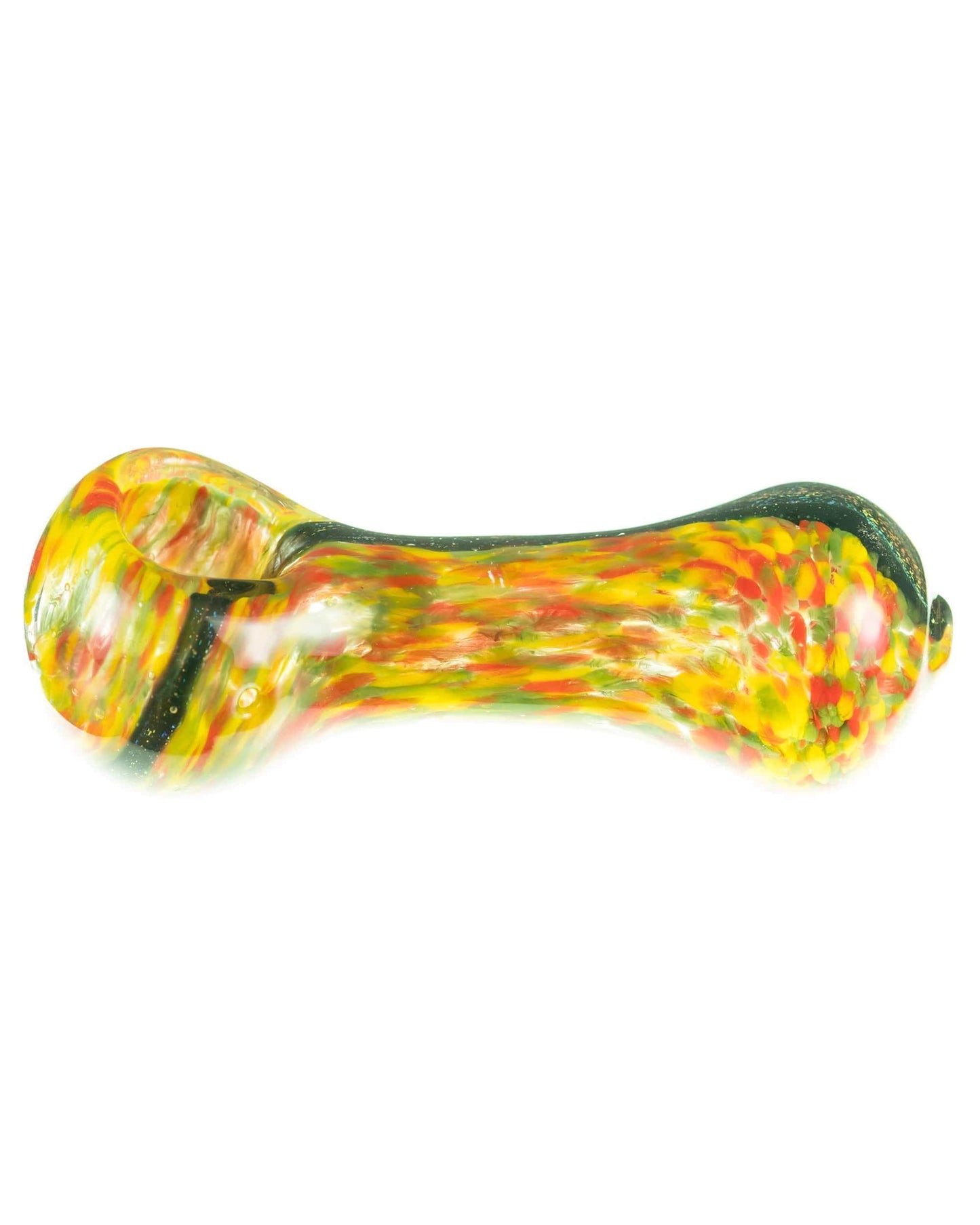 Dichro Stripe Fritted Hand Pipe