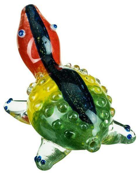 Dichro Striped Rasta Turtle Pipe