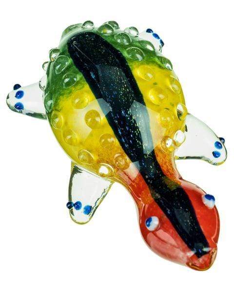 Dichro Striped Rasta Turtle Pipe