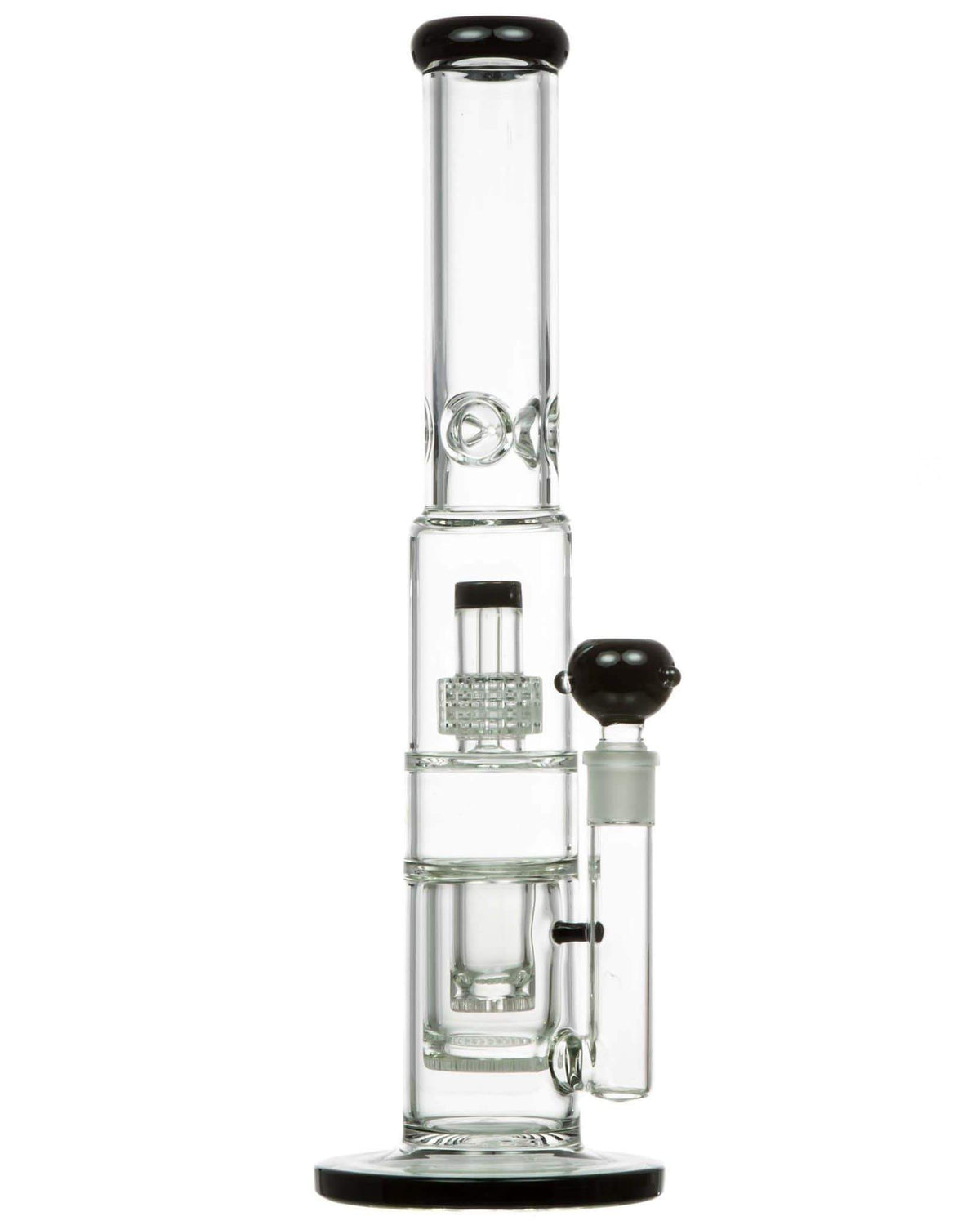Double Inset Honeycomb to UFO Perc Bong w/ Ice Catcher - view 13