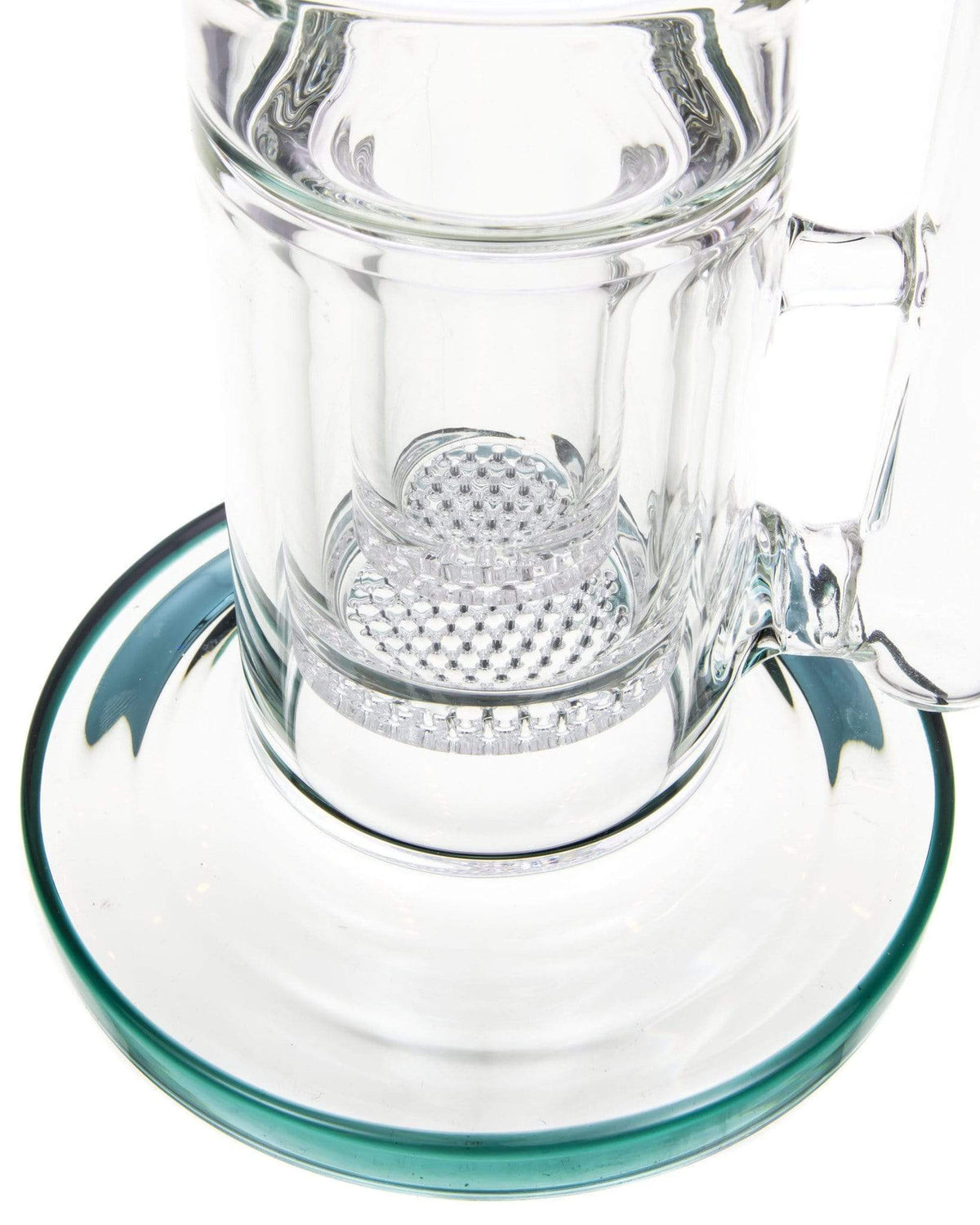 Double Inset Honeycomb to UFO Perc Bong w/ Ice Catcher - view 9