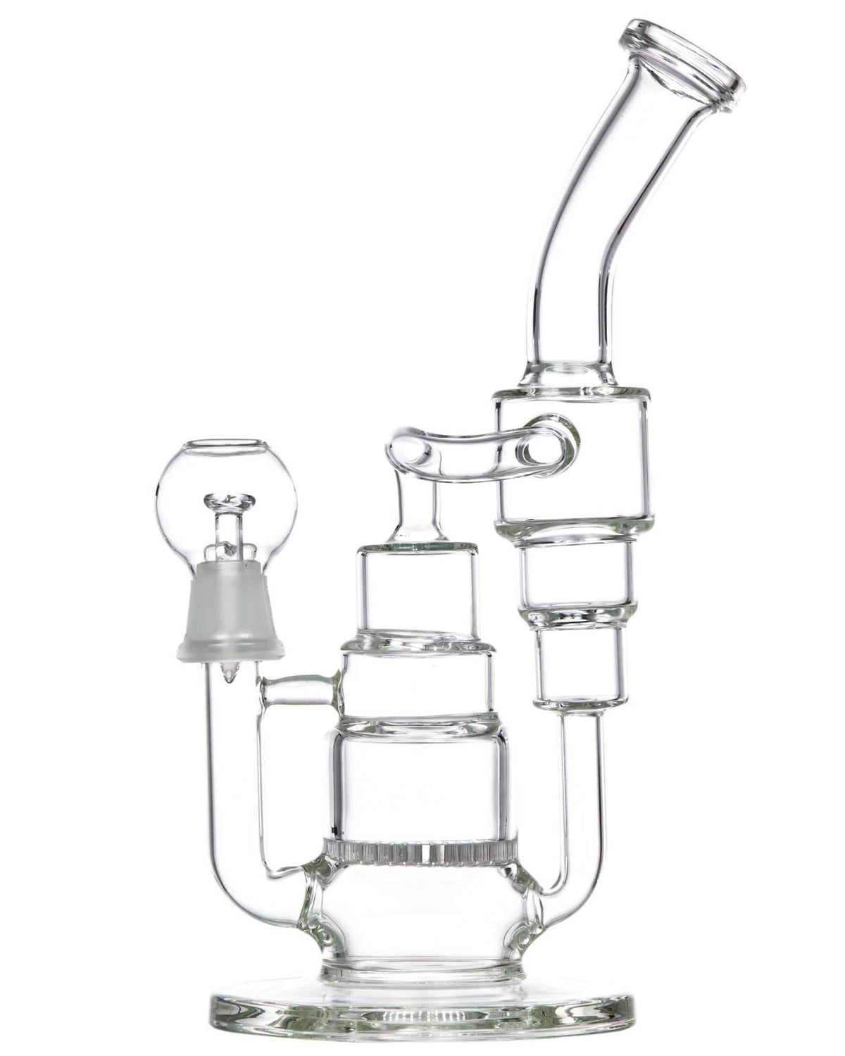 Double Recycler Dab Rig w/ Honeycomb Perc - view 3