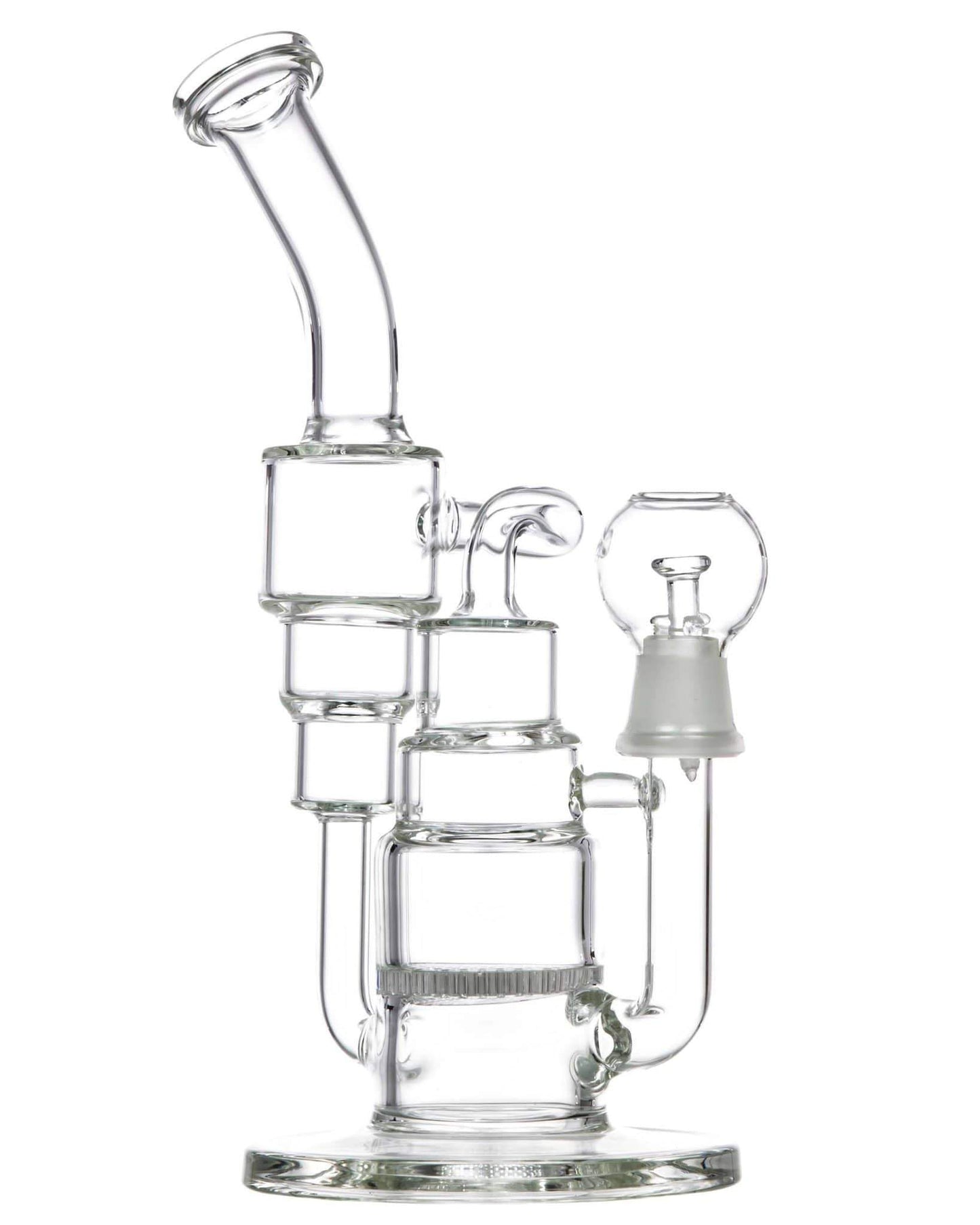 Double Recycler Dab Rig w/ Honeycomb Perc - East Loud