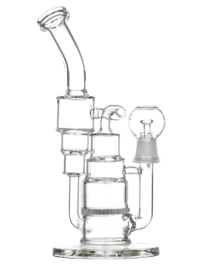Double Recycler Dab Rig w/ Honeycomb Perc - East Loud