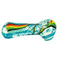 Flat Mouth Rasta Swirl Spoon Pipe - view 6