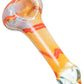 Fritted Spoon Pipe with Swirl Accents