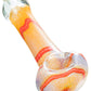 Fritted Spoon Pipe with Swirl Accents