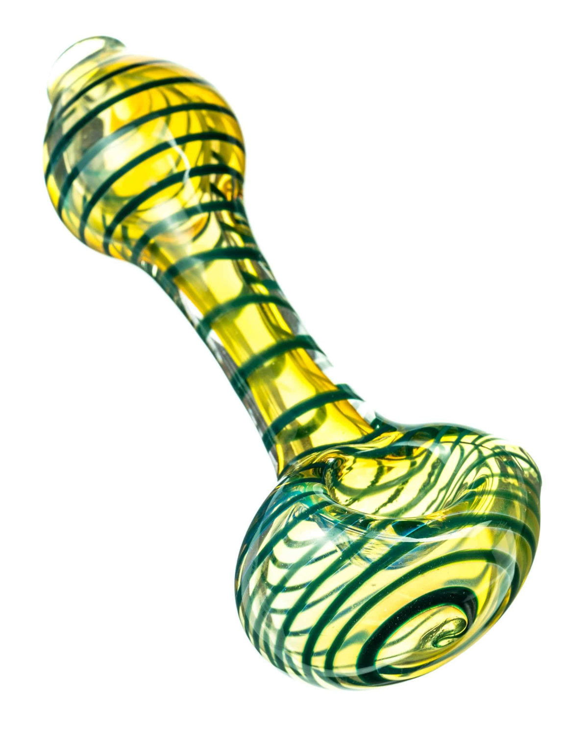 Full Spiral Fumed Mini Spoon Pipe - view 7