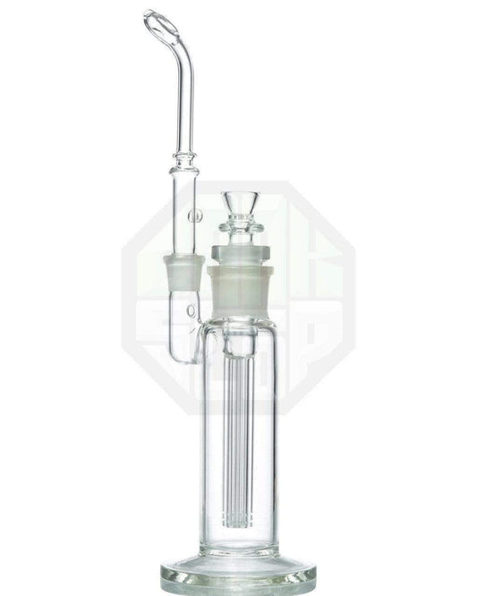 Glass Bong with Removable 6 Arm Tree Perc Downstem - East Loud