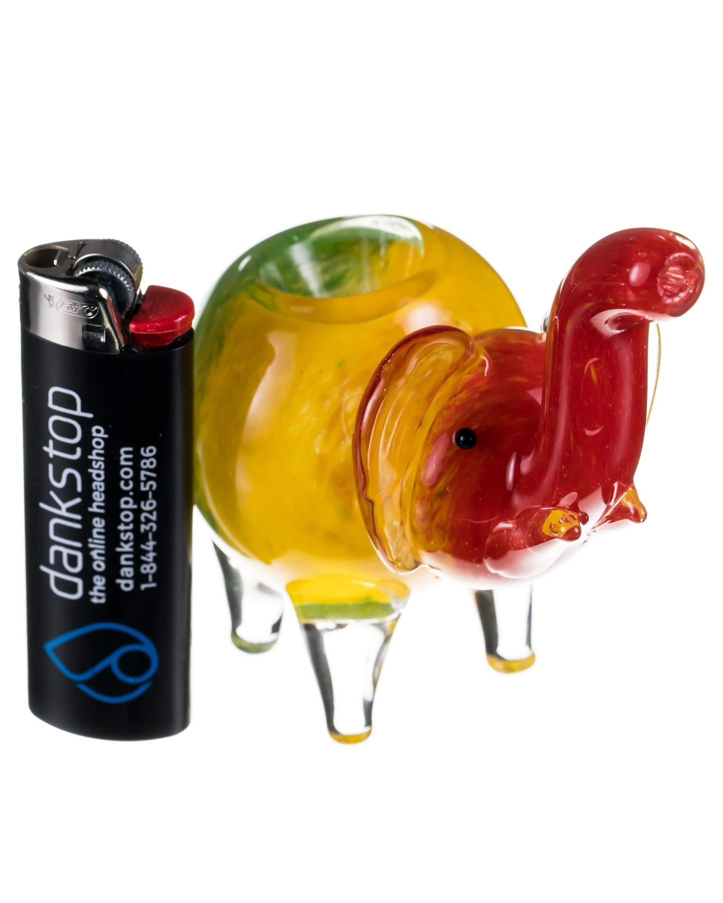 Glass Elephant Hand Pipe
