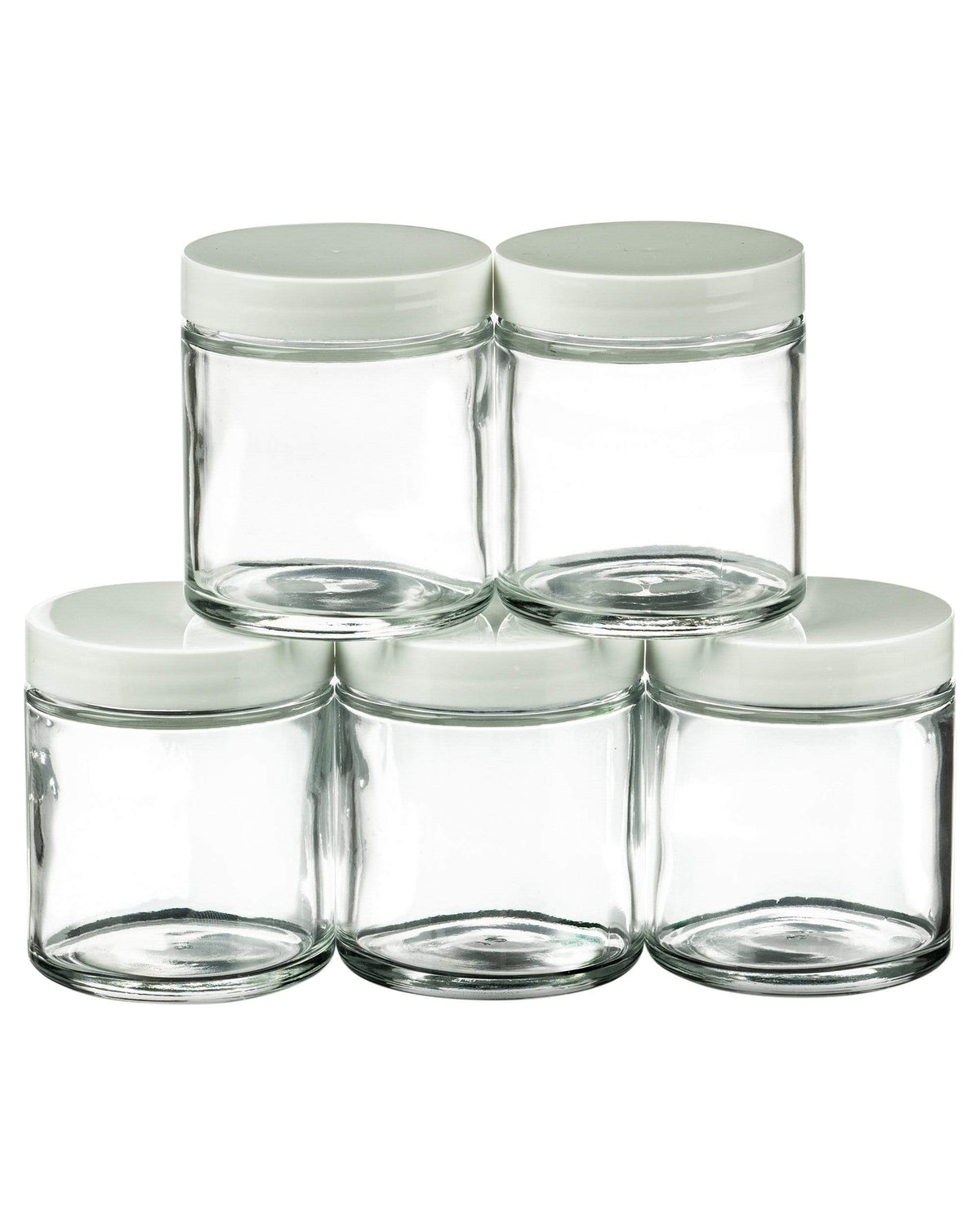 Glass Jar w/ Plastic Cap - view 3